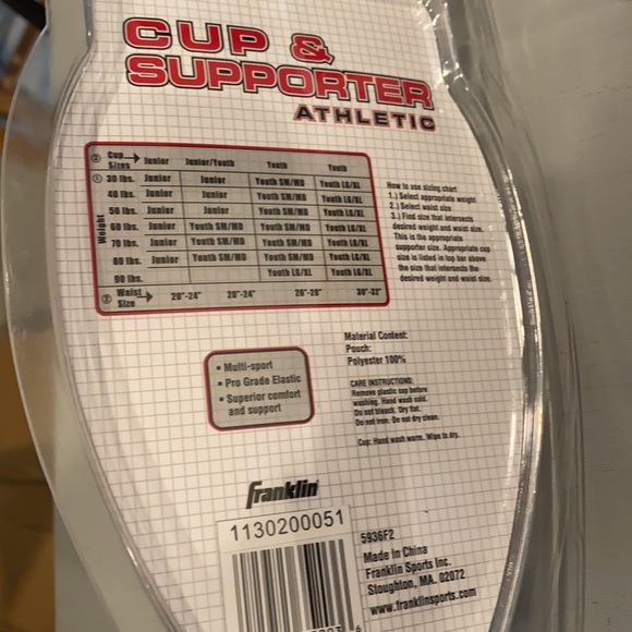 Franklin Compression Shorts and Cup Supporter - Picture 6 of 7